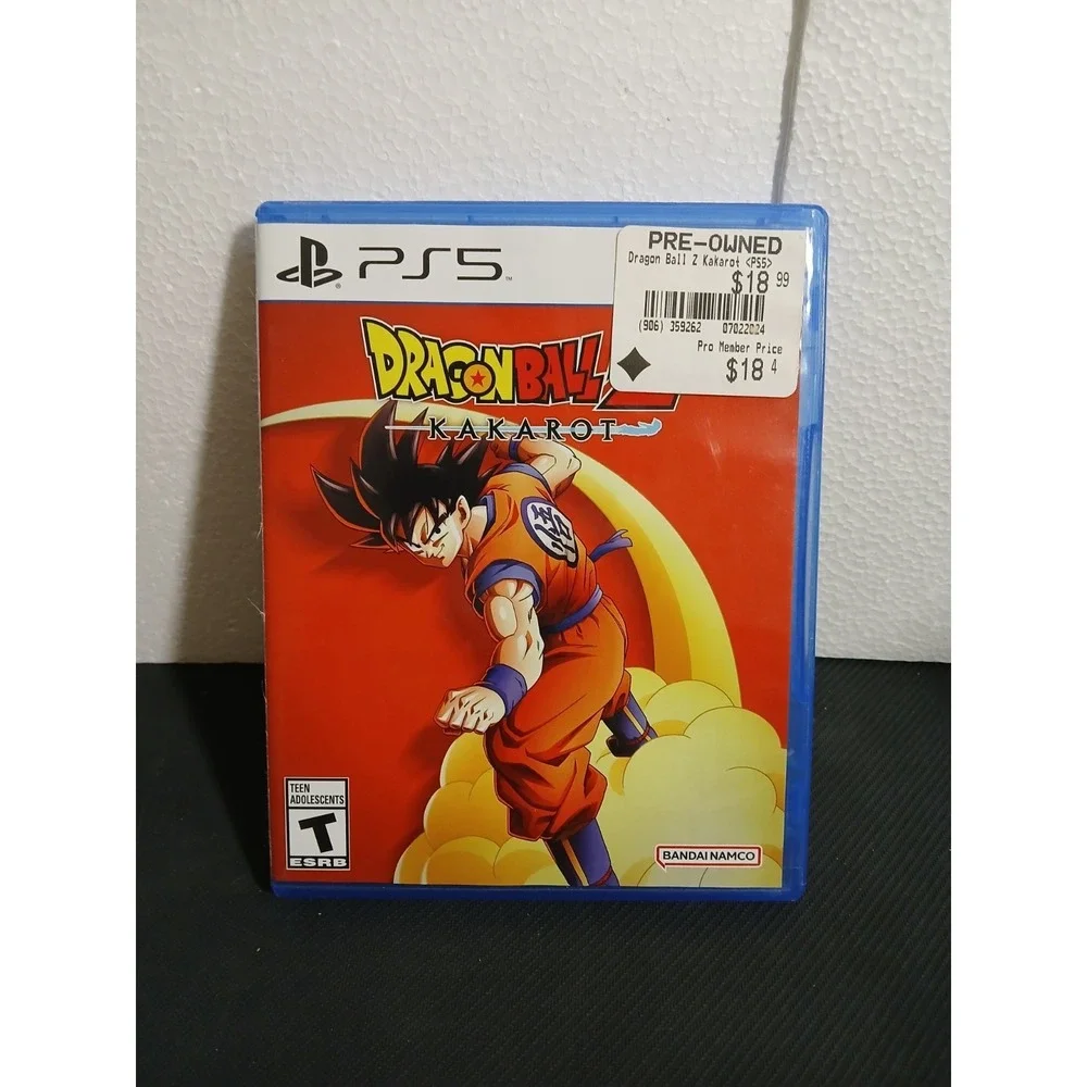 Dragon Ball Z Kakarot Sony PlayStation 5 2023 Action RPG Bandai Namco No Manual!